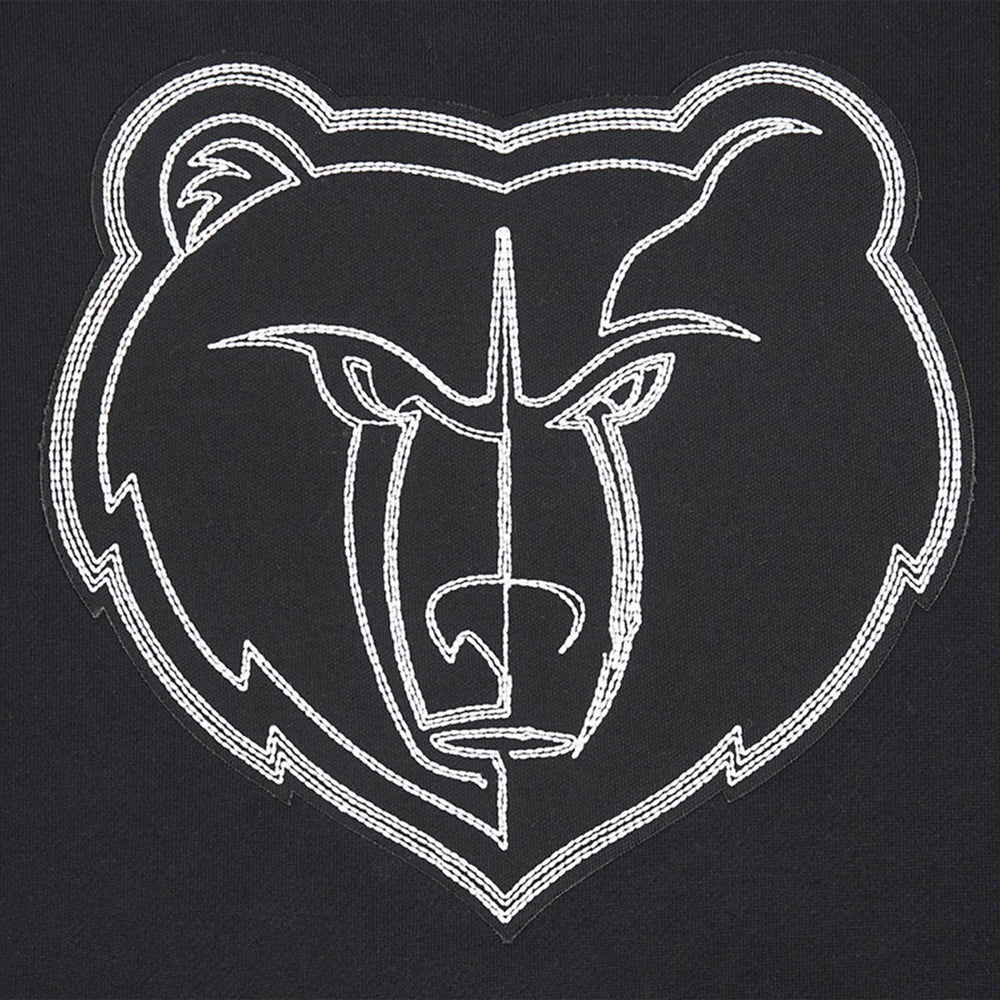 NBA - Memphis Grizzlies Pro Standard Paint the City Drop Shoulder Sweatshirt - Black