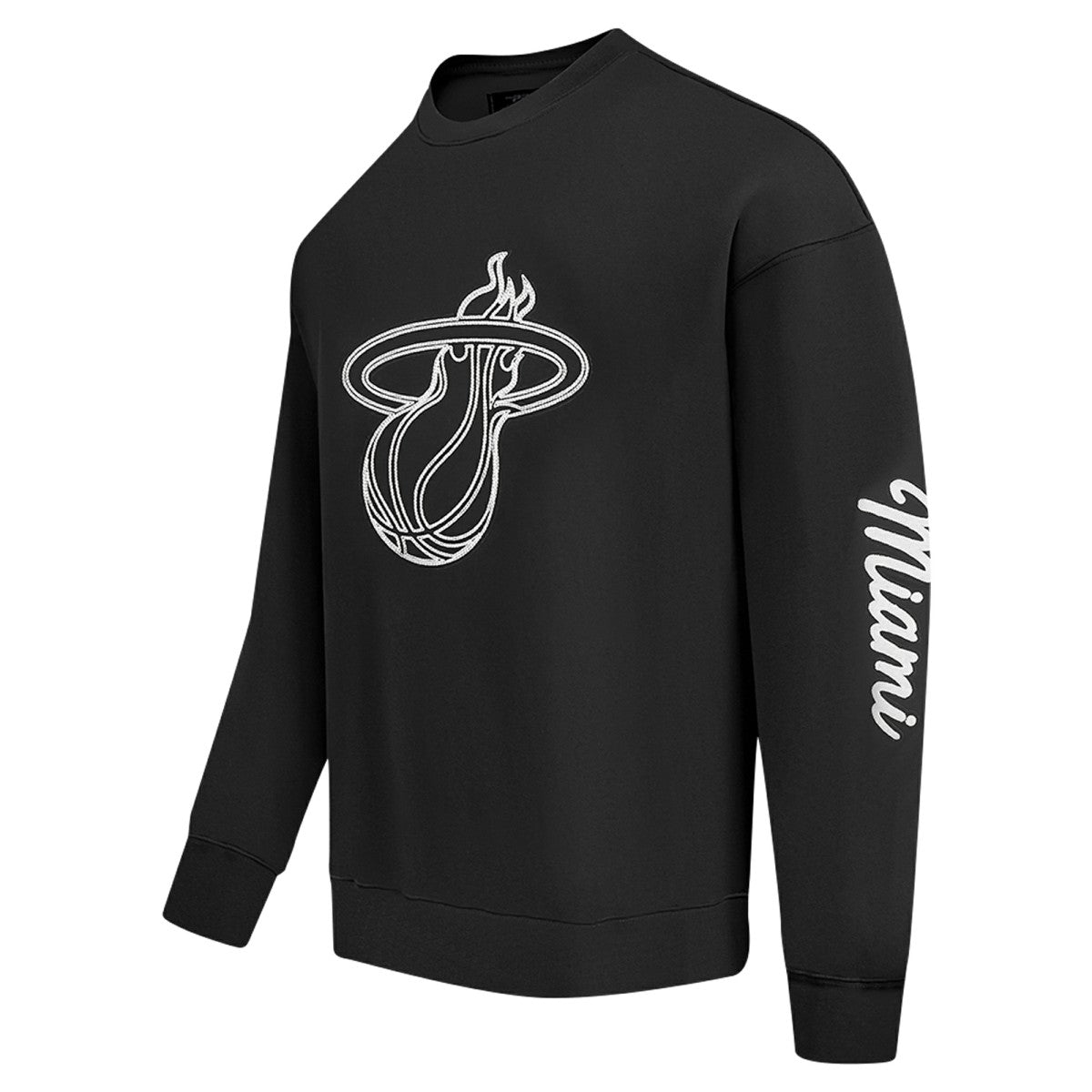 NBA - Miami Heat Pro Standard Paint the City Drop Shoulder Sweatshirt - Black