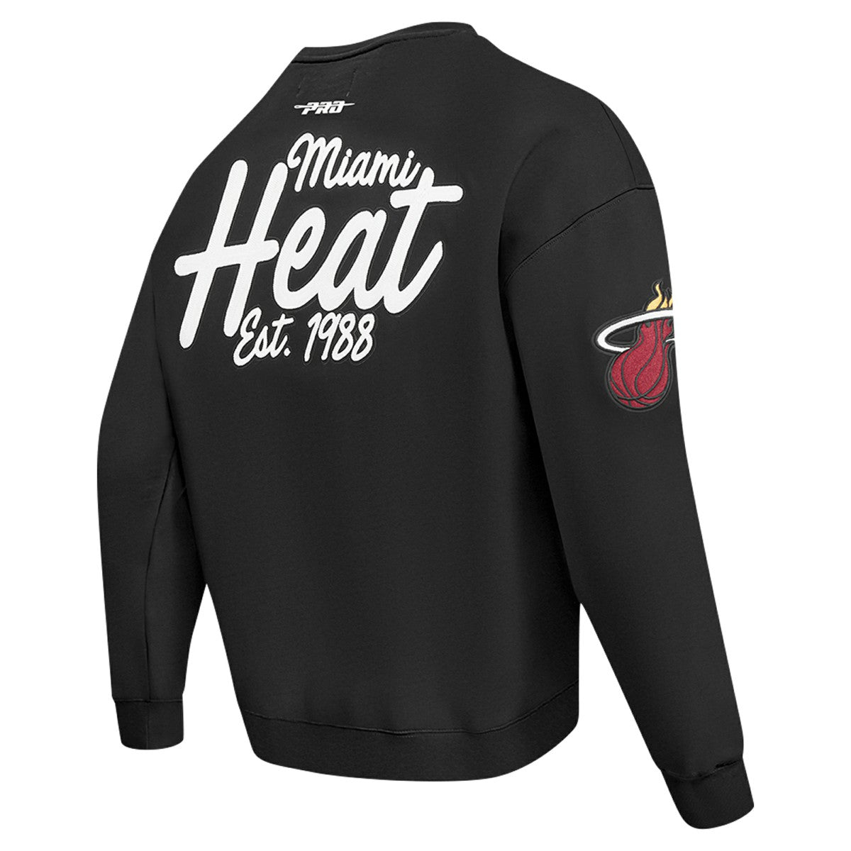 NBA - Miami Heat Pro Standard Paint the City Drop Shoulder Sweatshirt - Black