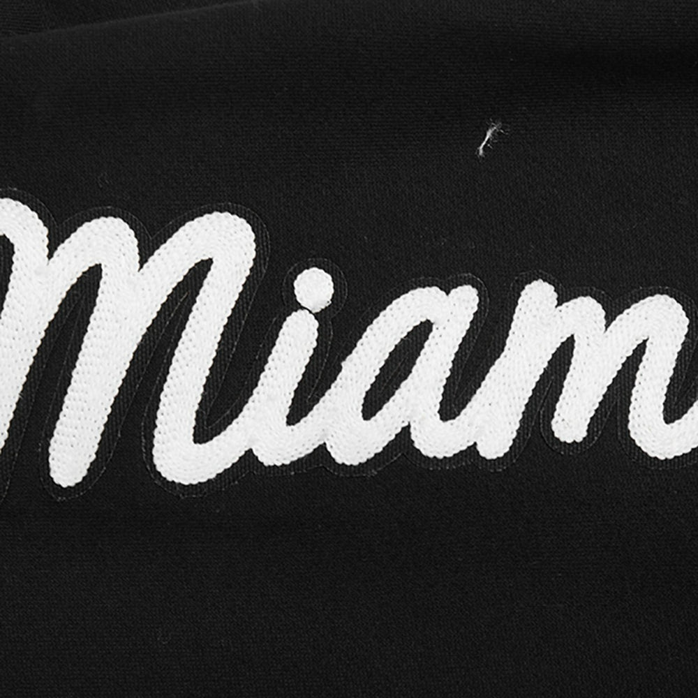NBA - Miami Heat Pro Standard Paint the City Drop Shoulder Sweatshirt - Black