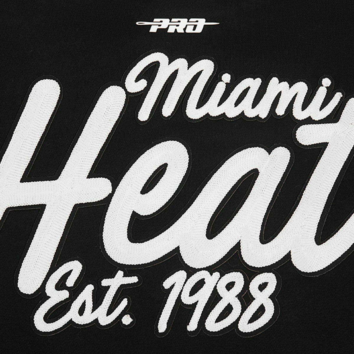 NBA - Miami Heat Pro Standard Paint the City Drop Shoulder Sweatshirt - Black