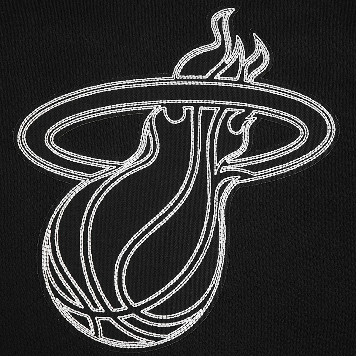 NBA - Miami Heat Pro Standard Paint the City Drop Shoulder Sweatshirt - Black