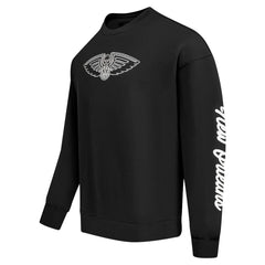 NBA - New Orleans Pelicans Pro Standard Paint the City Drop Shoulder Sweatshirt - Black