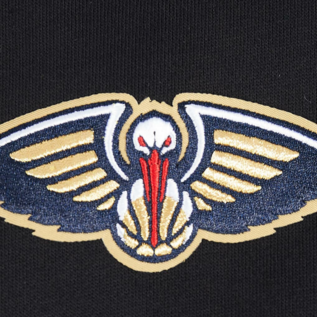 NBA - New Orleans Pelicans Pro Standard Paint the City Drop Shoulder Sweatshirt - Black