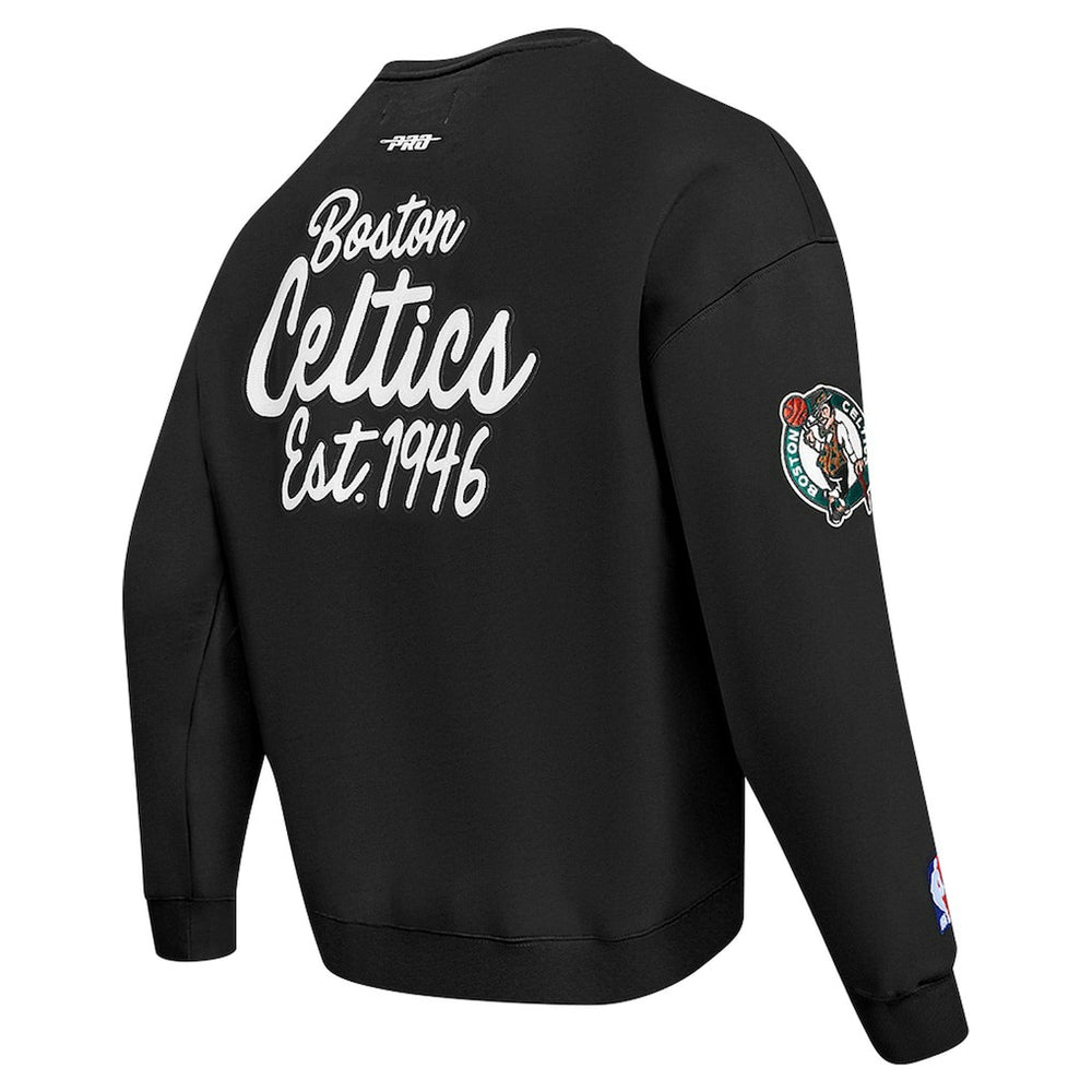 NBA - Boston Celtics Pro Standard Paint the City Drop Shoulder Sweatshirt - Black