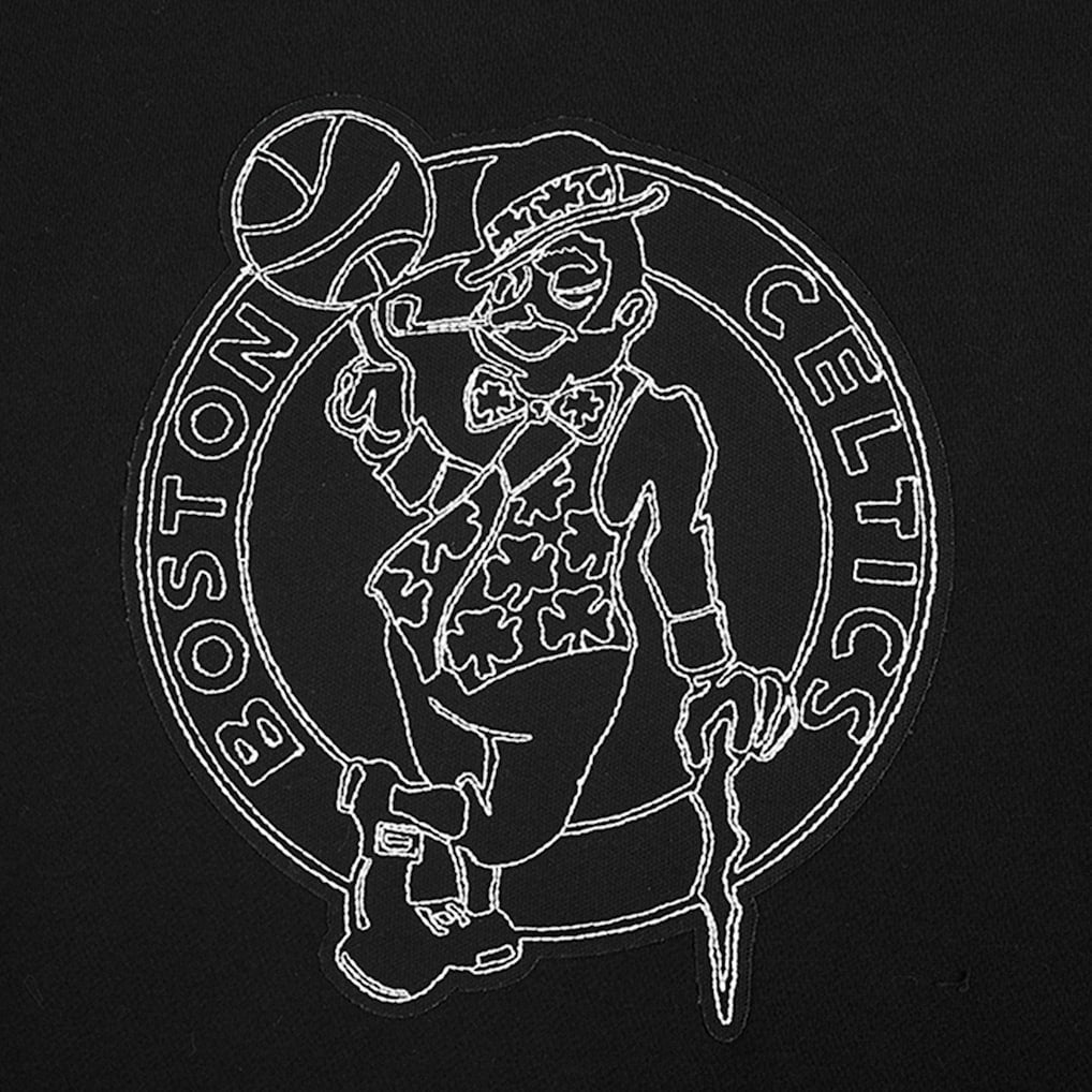 NBA - Boston Celtics Pro Standard Paint the City Drop Shoulder Sweatshirt - Black