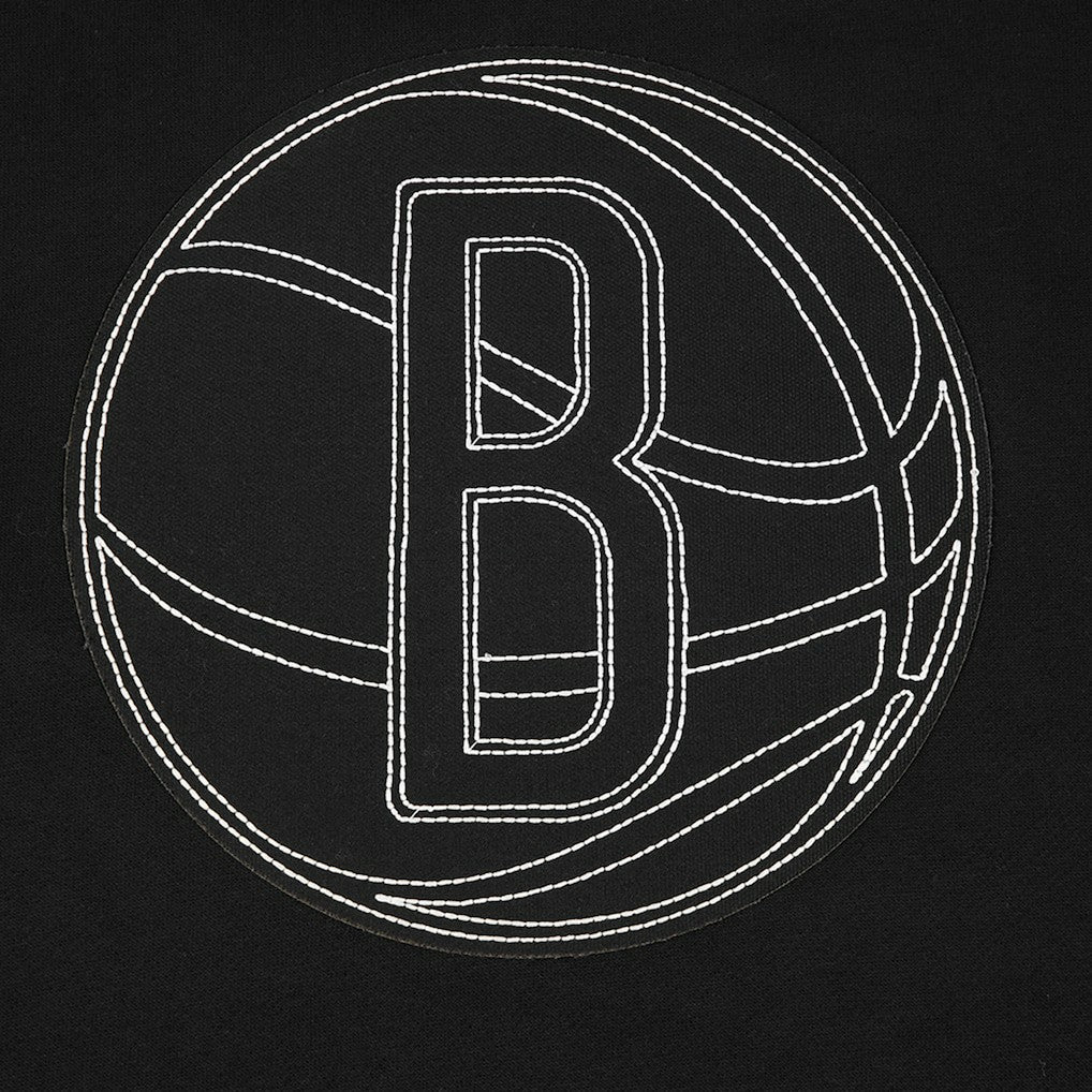NBA - Brooklyn Nets Pro Standard Paint the City Drop Shoulder Sweatshirt - Black
