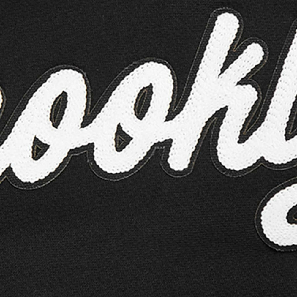 NBA - Brooklyn Nets Pro Standard Paint the City Drop Shoulder Sweatshirt - Black