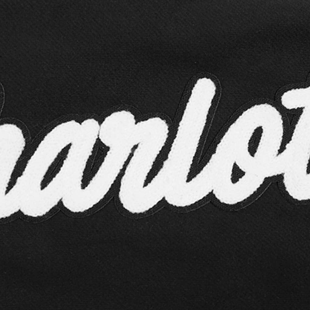 NBA - Charlotte Hornets Pro Standard Paint the City Drop Shoulder Sweatshirt - Black