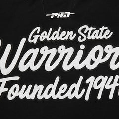 NBA - Golden State Warriors Pro Standard Paint the City Drop Shoulder Sweatshirt - Black