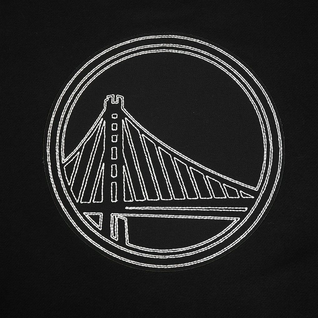 NBA - Golden State Warriors Pro Standard Paint the City Drop Shoulder Sweatshirt - Black