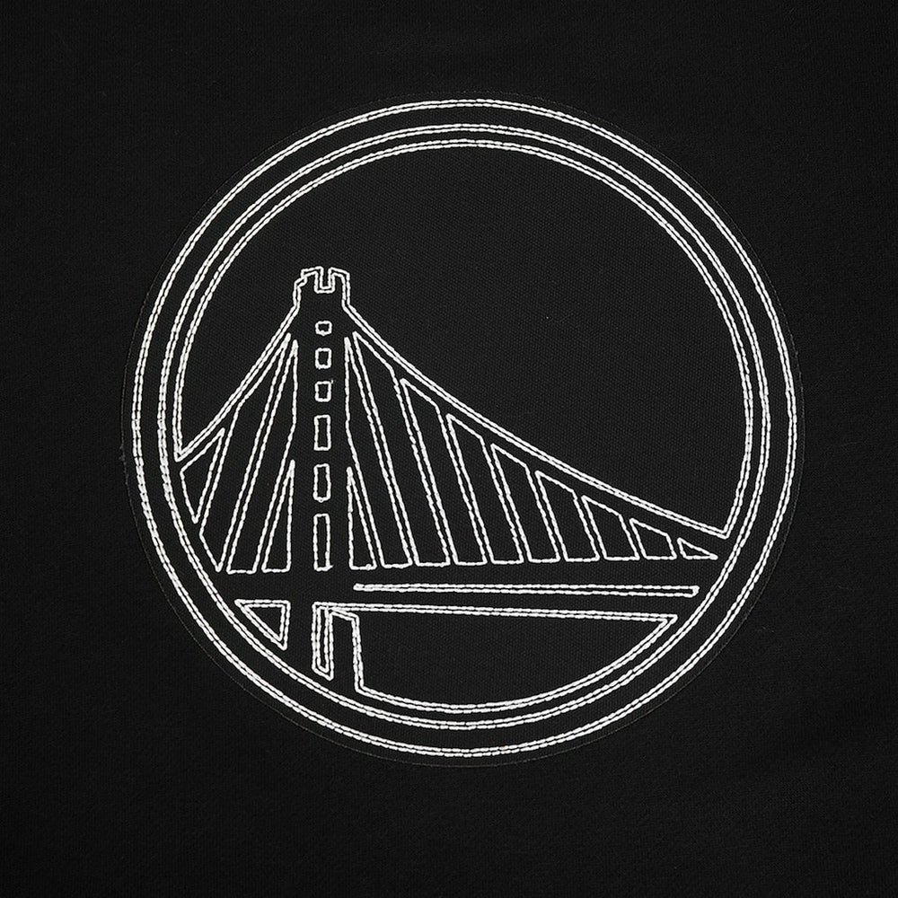 NBA - Golden State Warriors Pro Standard Paint the City Drop Shoulder Sweatshirt - Black