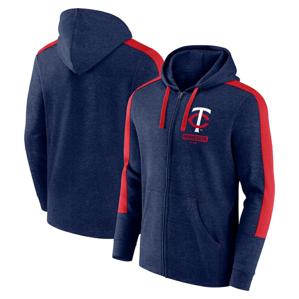 Minnesota Twins Fanatics Gains Fleece Full-Zip Hoodie Lifestyle
