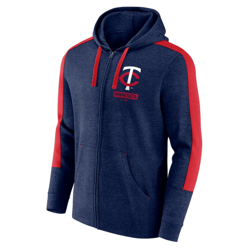 Minnesota Twins Fanatics Gains Fleece Full-Zip Hoodie Lifestyle