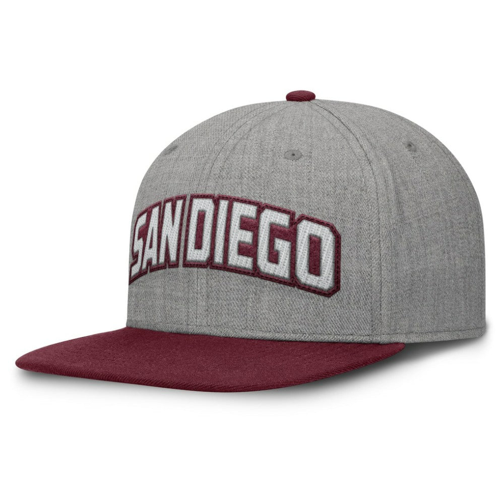 San Diego Padres Fanatics Elements Felt Chainstitch Snapback Hat Online