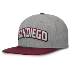San Diego Padres Fanatics Elements Felt Chainstitch Snapback Hat Online