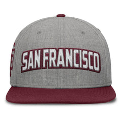 San Francisco Giants Fanatics Elements Felt Chainstitch Snapback Hat Clearance