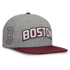 Boston Red Sox Fanatics Elements Felt Chainstitch Snapback Hat On Sale