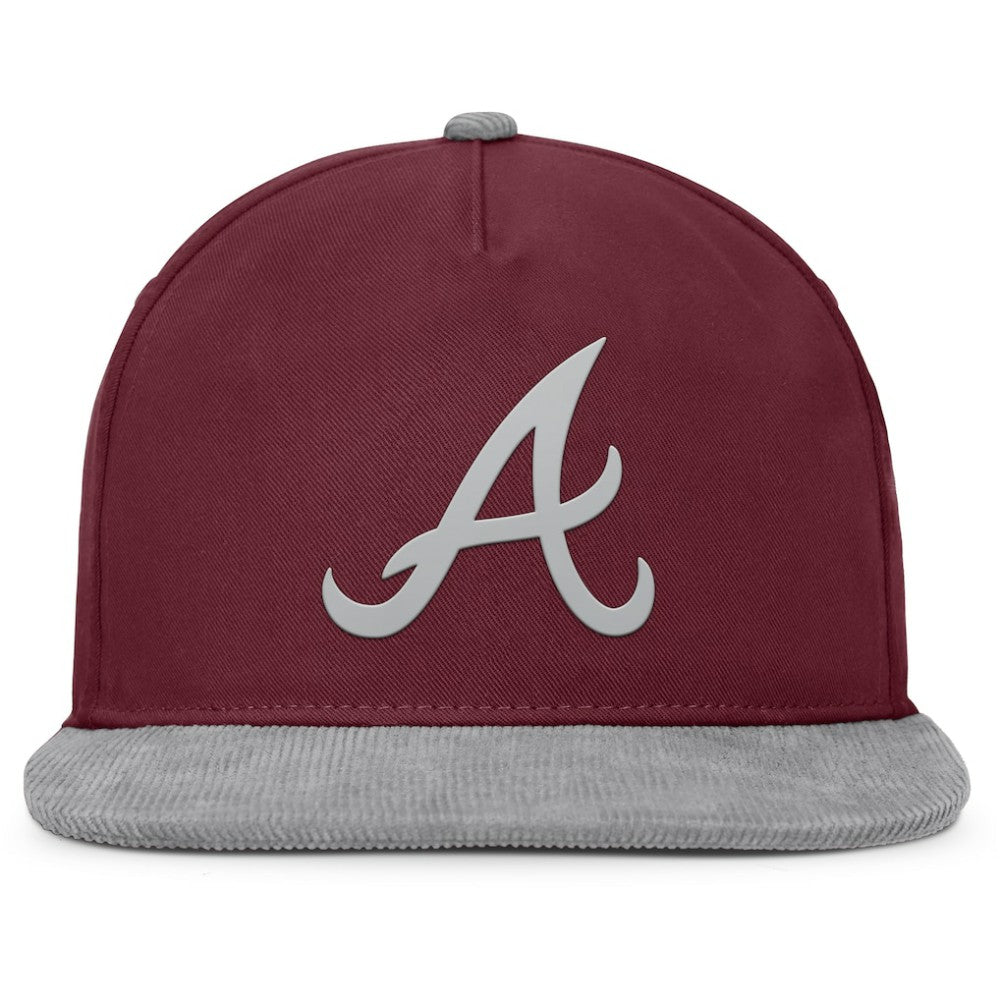 Atlanta Braves Fanatics Front Office Snapback Hat On Sale