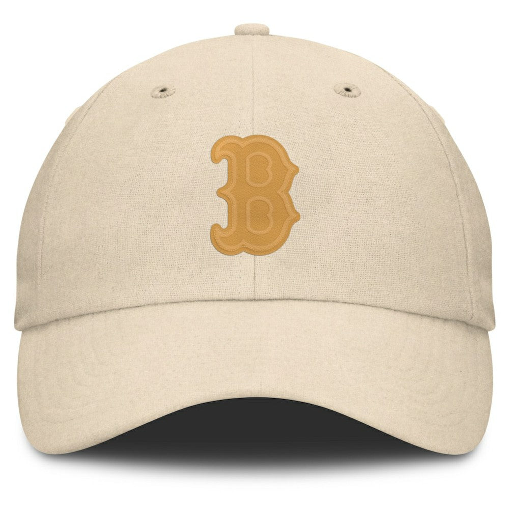 Boston Red Sox Fanatics Front Office Leather Patch Adjustable Hat On Sale