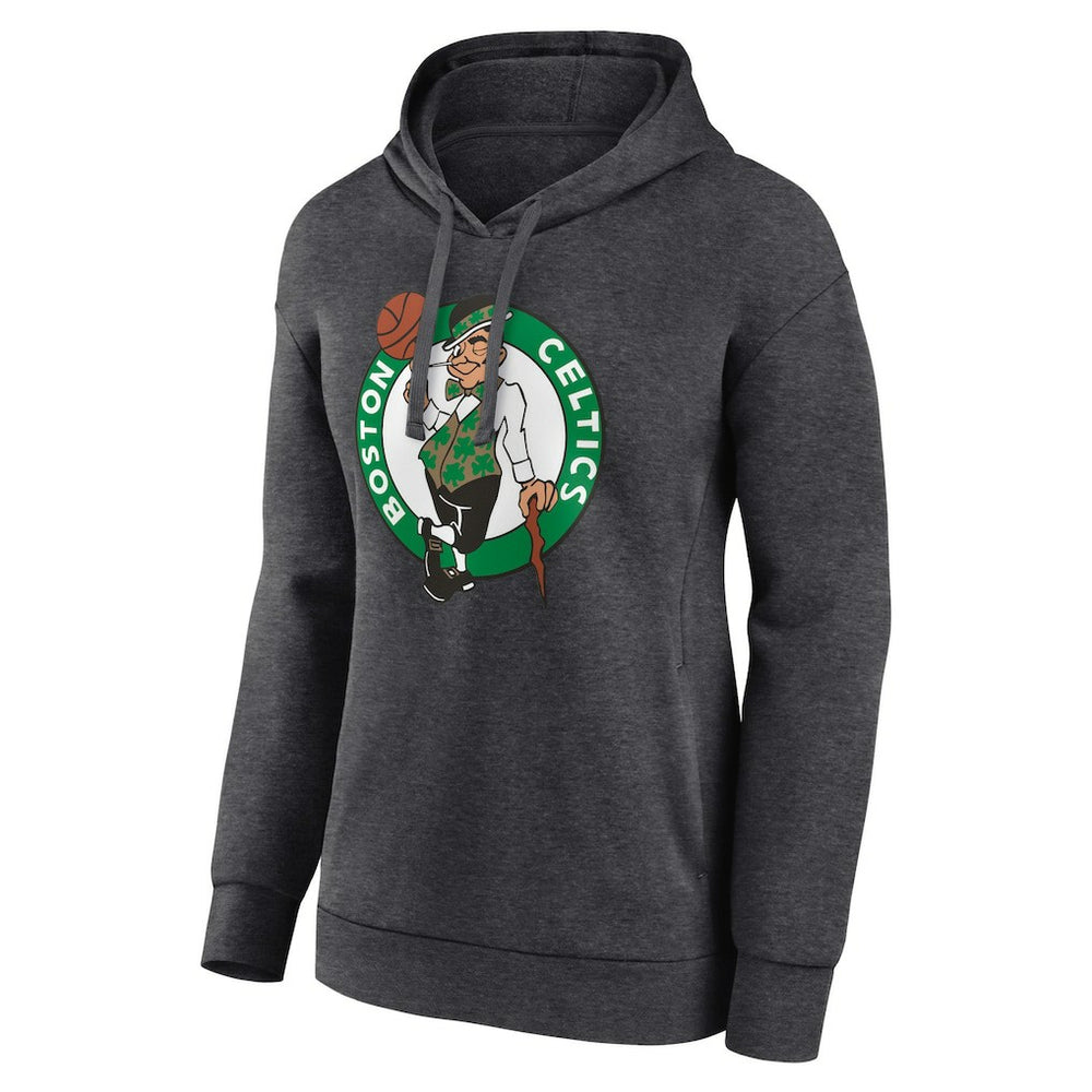 NBA - Boston Celtics Women's Primary Logo Pullover Hoodie - Charcoal