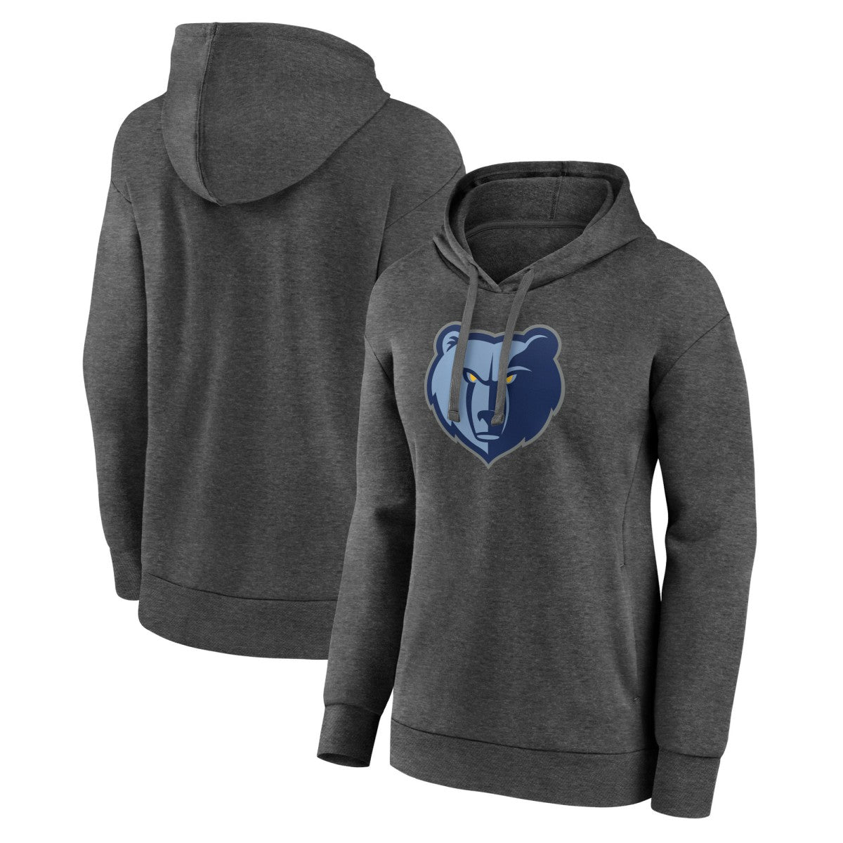NBA - Memphis Grizzlies Women's Primary Logo Pullover Hoodie - Charcoal