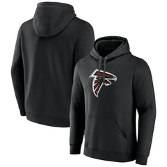 Atlanta Falcons Primary Logo Pullover Hoodie Black - NFL