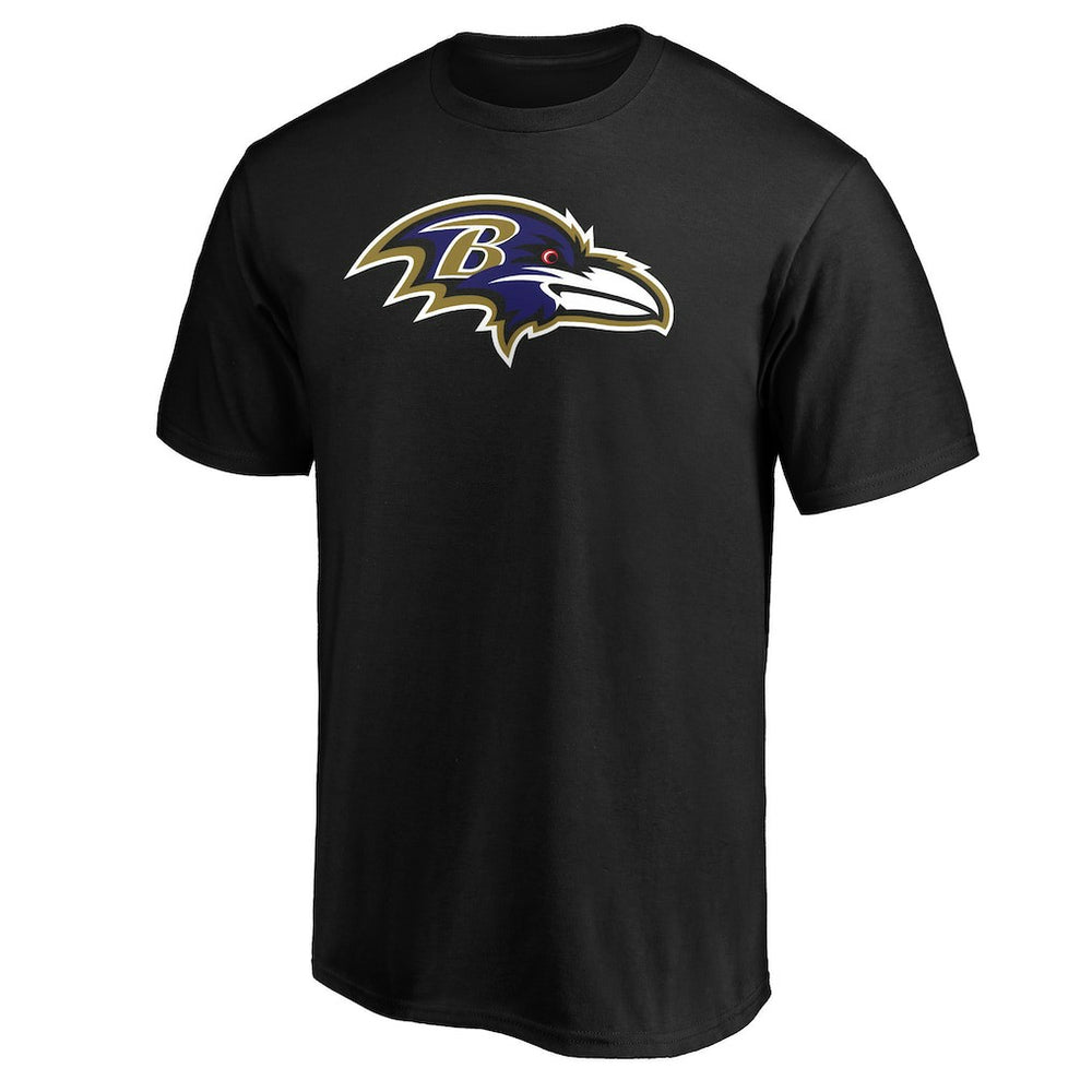 Baltimore Ravens Primary Logo T-Shirt Black - Fanatics