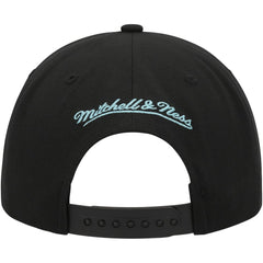 Seattle Kraken Mitchell & Ness Core Team Script 2.0 Snapback Hat Black