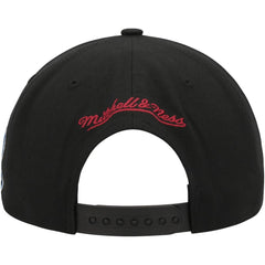 Colorado Avalanche - Mitchell & Ness Core Team Script 2.0 Snapback Hat Black