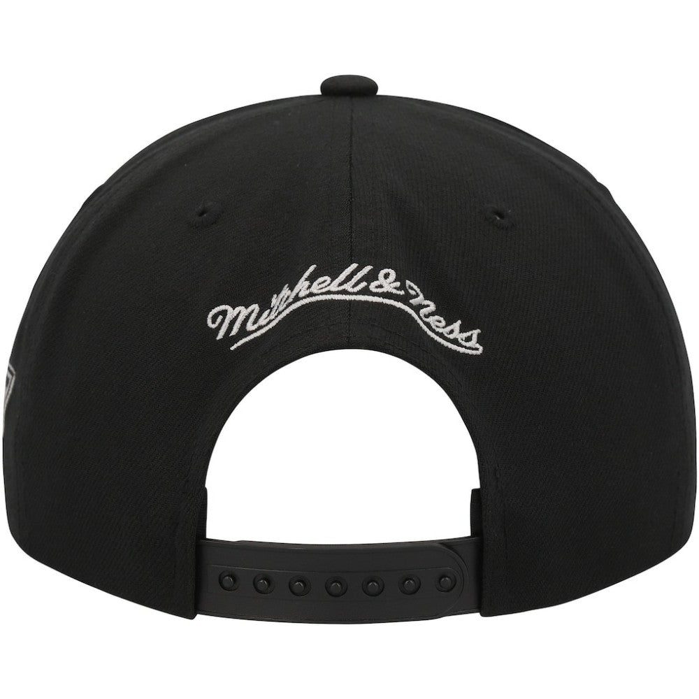 Los Angeles Kings - Mitchell & Ness Core Team Script 2.0 Snapback Hat Black