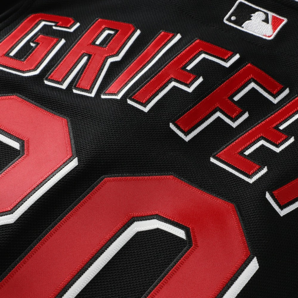 Ken Griffey Jr. Cincinnati Reds Mitchell & Ness Cooperstown Collection Authentic Mesh Batting Practice Jersey Clearance