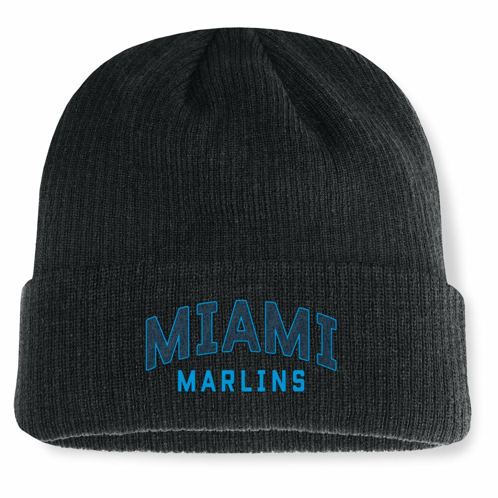 Miami Marlins Fanatics Andee Cuffed Knit Hat for sale