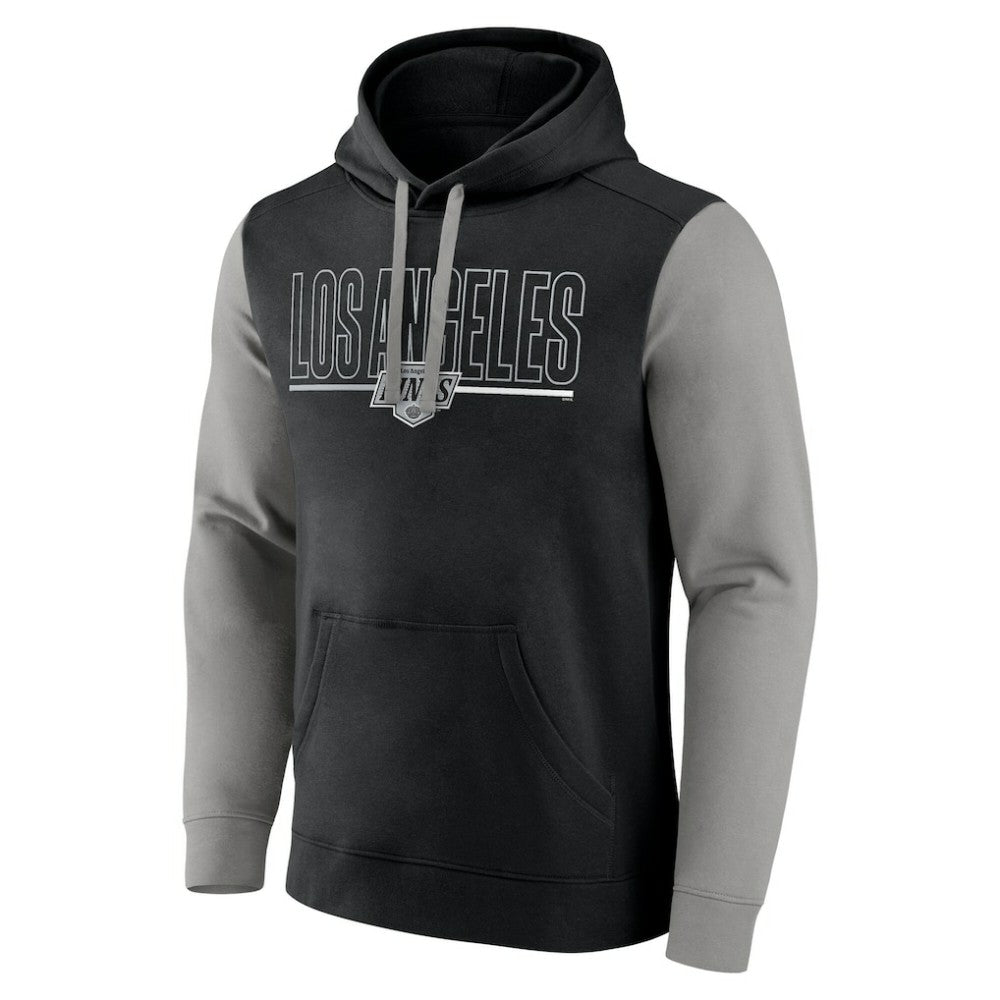 Los Angeles Kings - Logo Athletic Deliver Fleece Pullover Hoodie Black