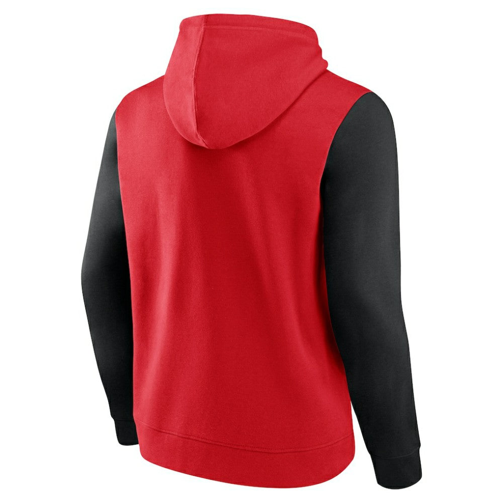 Carolina Hurricanes - Logo Athletic Deliver Fleece Pullover Hoodie Red