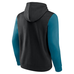San Jose Sharks - Logo Athletic Deliver Fleece Pullover Hoodie Black