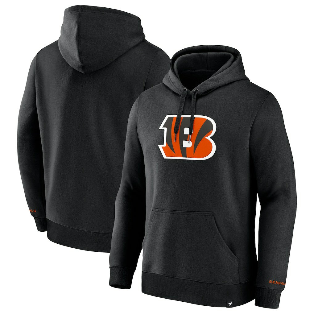 Cincinnati Bengals Legacy Fleece Pullover Hoodie Black - Fanatics