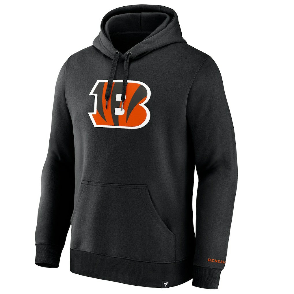 Cincinnati Bengals Legacy Fleece Pullover Hoodie Black - Fanatics