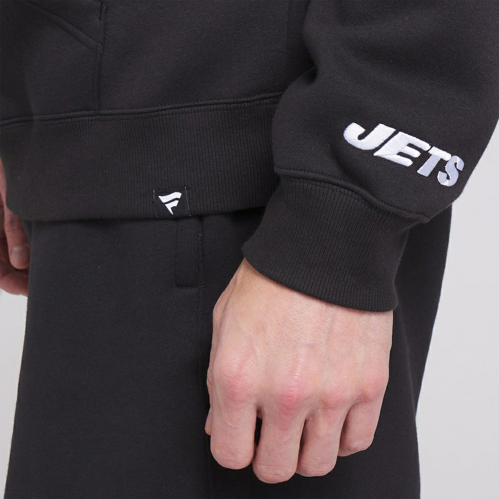 New York Jets Legacy Fleece Pullover Hoodie Black - Fanatics
