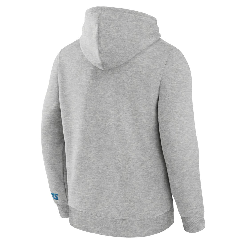 Detroit Lions Legacy Fleece Pullover Hoodie Heather Gray - Fanatics
