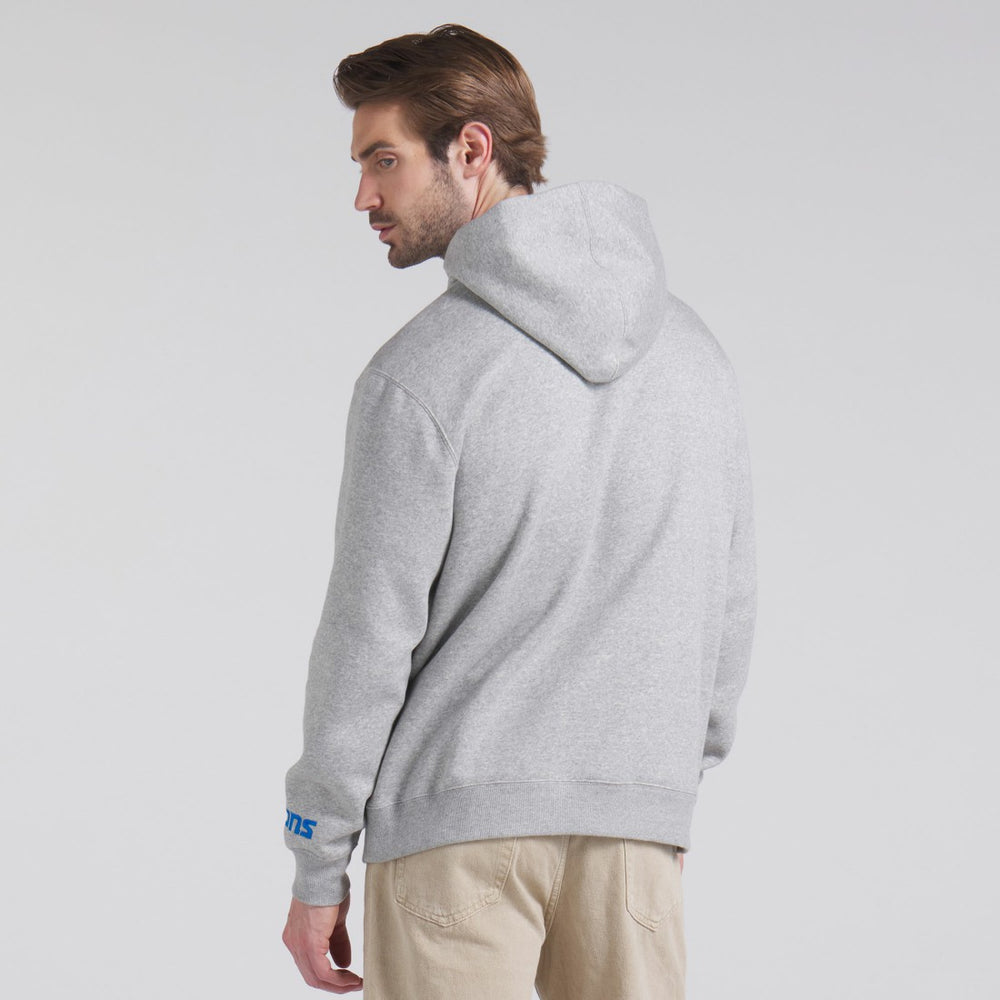 Detroit Lions Legacy Fleece Pullover Hoodie Heather Gray - Fanatics