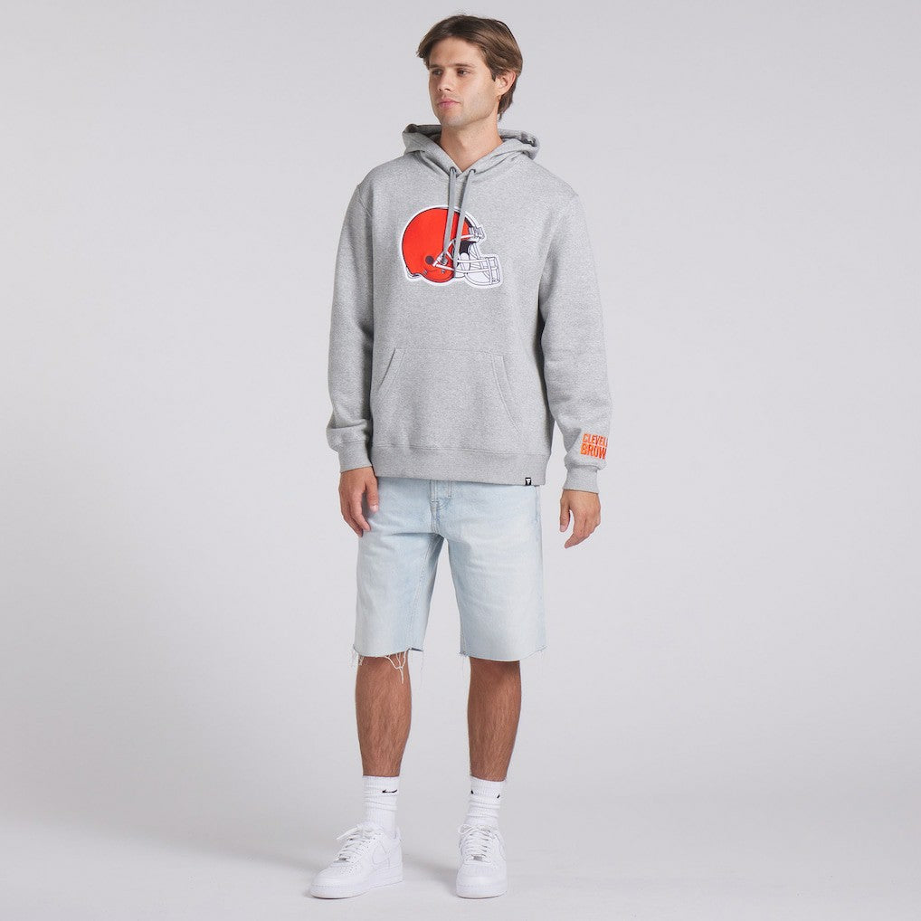 Cleveland Browns Legacy Fleece Pullover Hoodie Heather Gray - Fanatics