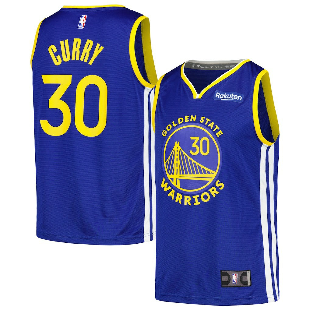 Fanatics - Stephen Curry Golden State Warriors Fast Break Player Badge Jersey - Royal