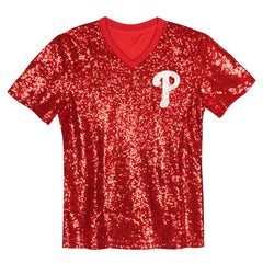 Bryce Harper Philadelphia Phillies Juniors Name & Number Sequin V-Neck Top Sale