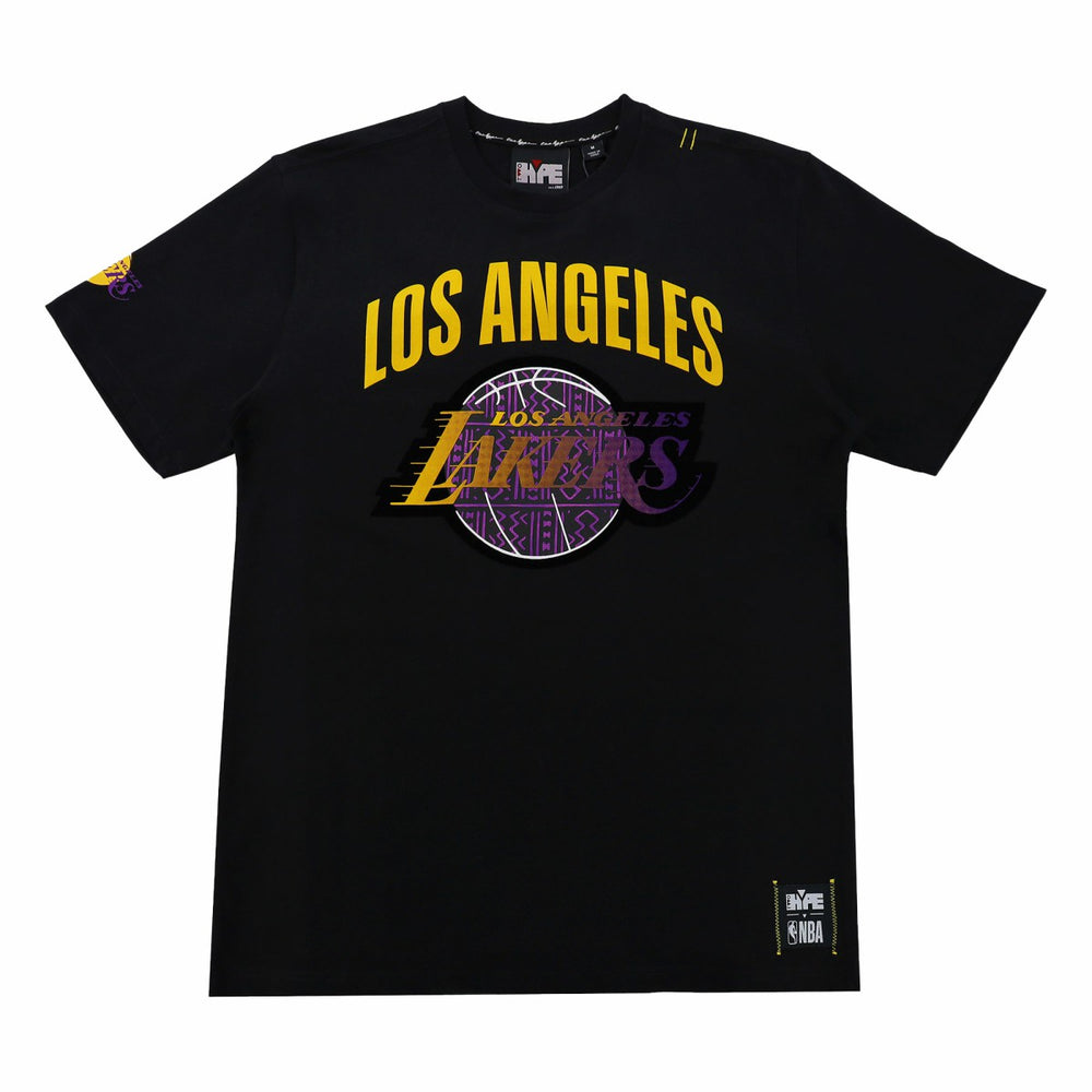 NBA - Los Angeles Lakers NBA x Two Hype Unisex Culture & Hoops T-Shirt - Black