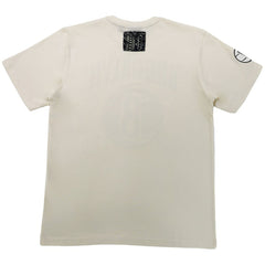 NBA - Brooklyn Nets NBA x Two Hype Unisex Culture & Hoops T-Shirt - Cream
