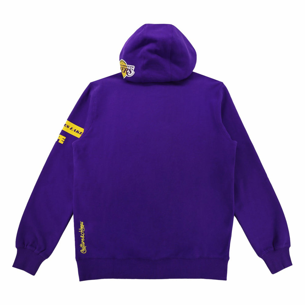 NBA - Los Angeles Lakers NBA x Two Hype Unisex Culture & Hoops Heavyweight Pullover Hoodie - Purple