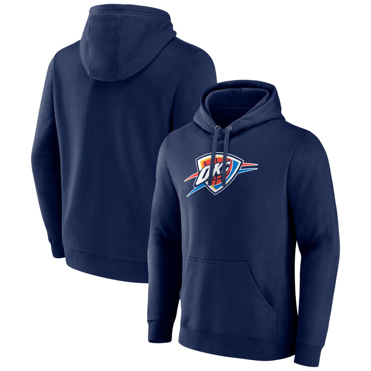 NBA - Oklahoma City Thunder Primary Logo Pullover Hoodie - Navy