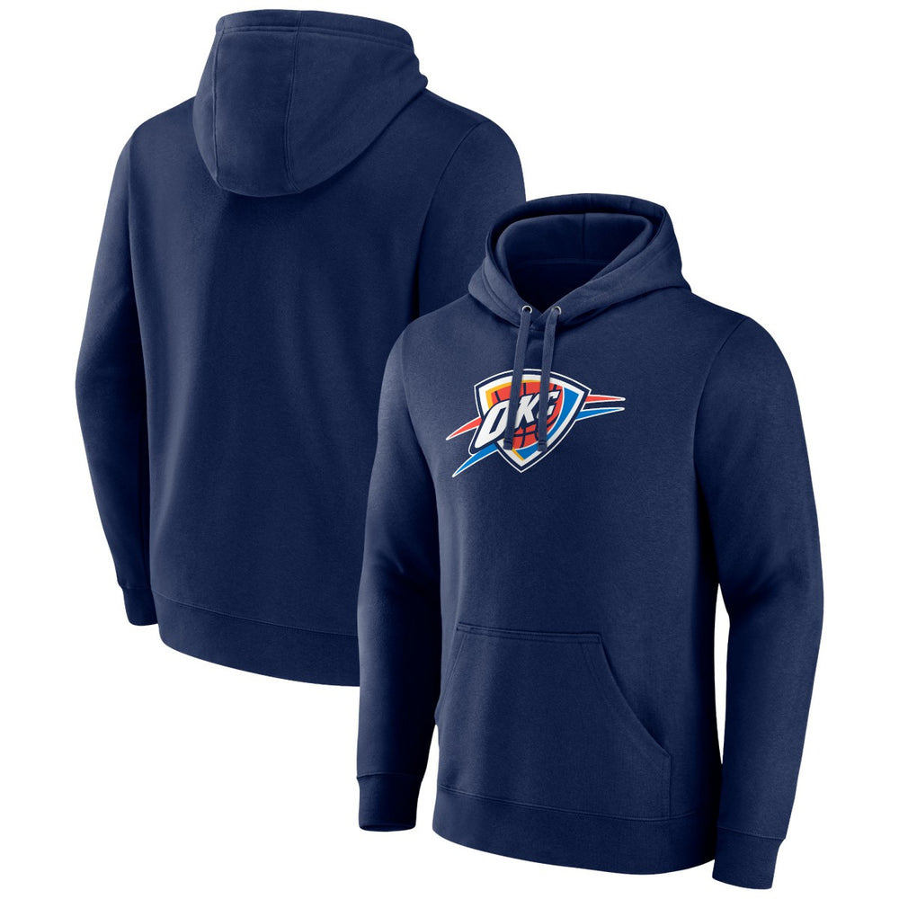 NBA - Oklahoma City Thunder Primary Logo Pullover Hoodie - Navy
