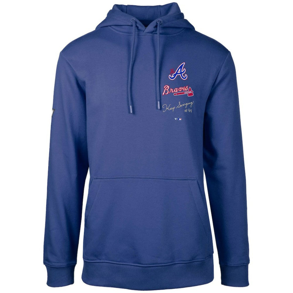 Atlanta Braves Levelwear City Connect Podium Baseline Pullover Hoodie Sale